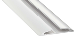 Lumines profile type Reto lacquered white, 4,15 m